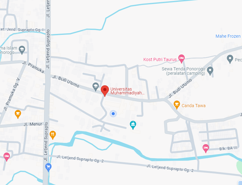 Google Maps Unmuh Ponorogo